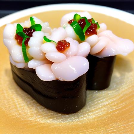 edible cod milt SDXL