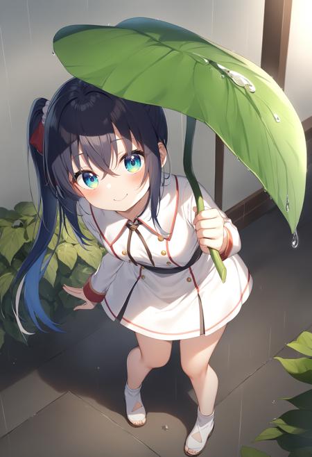 leaf umbrella / 葉っぱの傘 v1.0