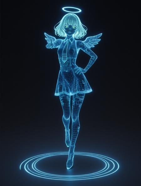 Blue Holography V1