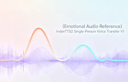 (Emotional Audio Reference) IndexTTS2 Single-Person Voice Transfer V1