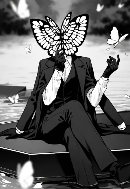 Funeral of the Dead Butterflies Lobotomy Corporation/Library Of Ruina Pony + Illustrious