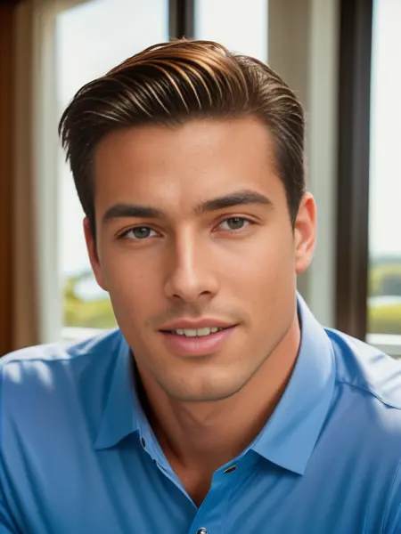 Ricky Cox - male student (fictional character)