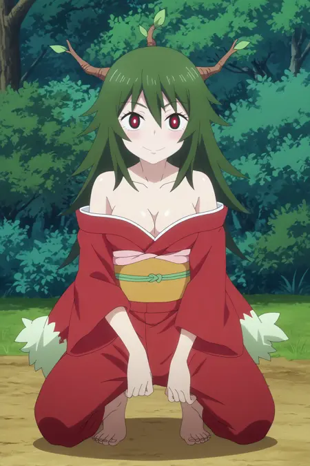 Ooyama Mitsuchihime (Moutain god) 山の神 - Sengoku Youko