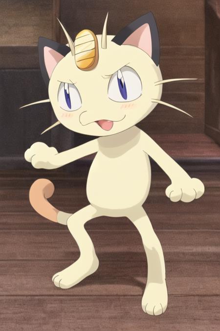 <lora:Meowth:0.7> Meowth, short, kawaii, cute, masterpiece, high quality,