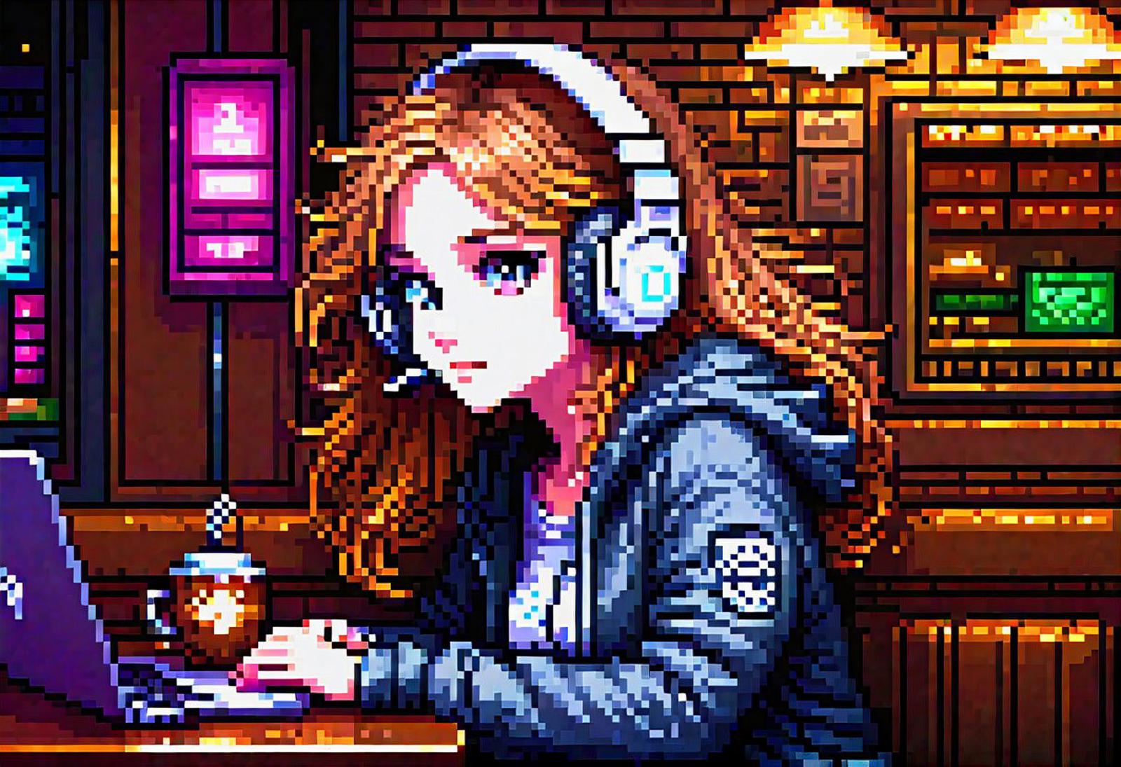 Pixel Fusion LoRA image by Thuggie78