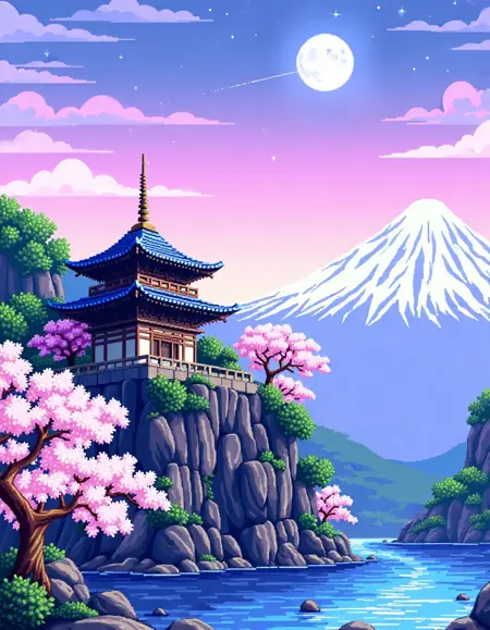 PixelArt Landscapes - FLUX