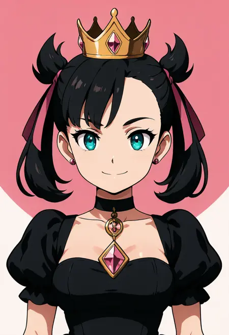 Shadow Hime Marnie (Pokemon) (Citron OC)  [Illustrious & Pony]