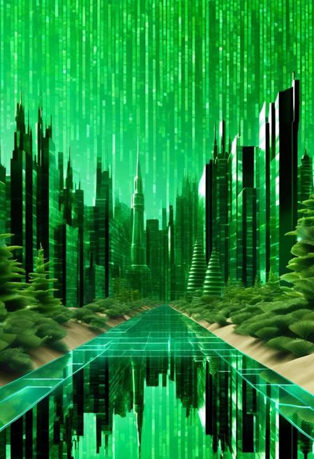 Code & Digital World Morph v2 [SDXL XL] by UOC v2.0