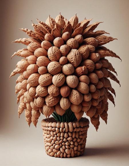 house plant nutstylesnut <lora:NutsNutsStyleXL:1>