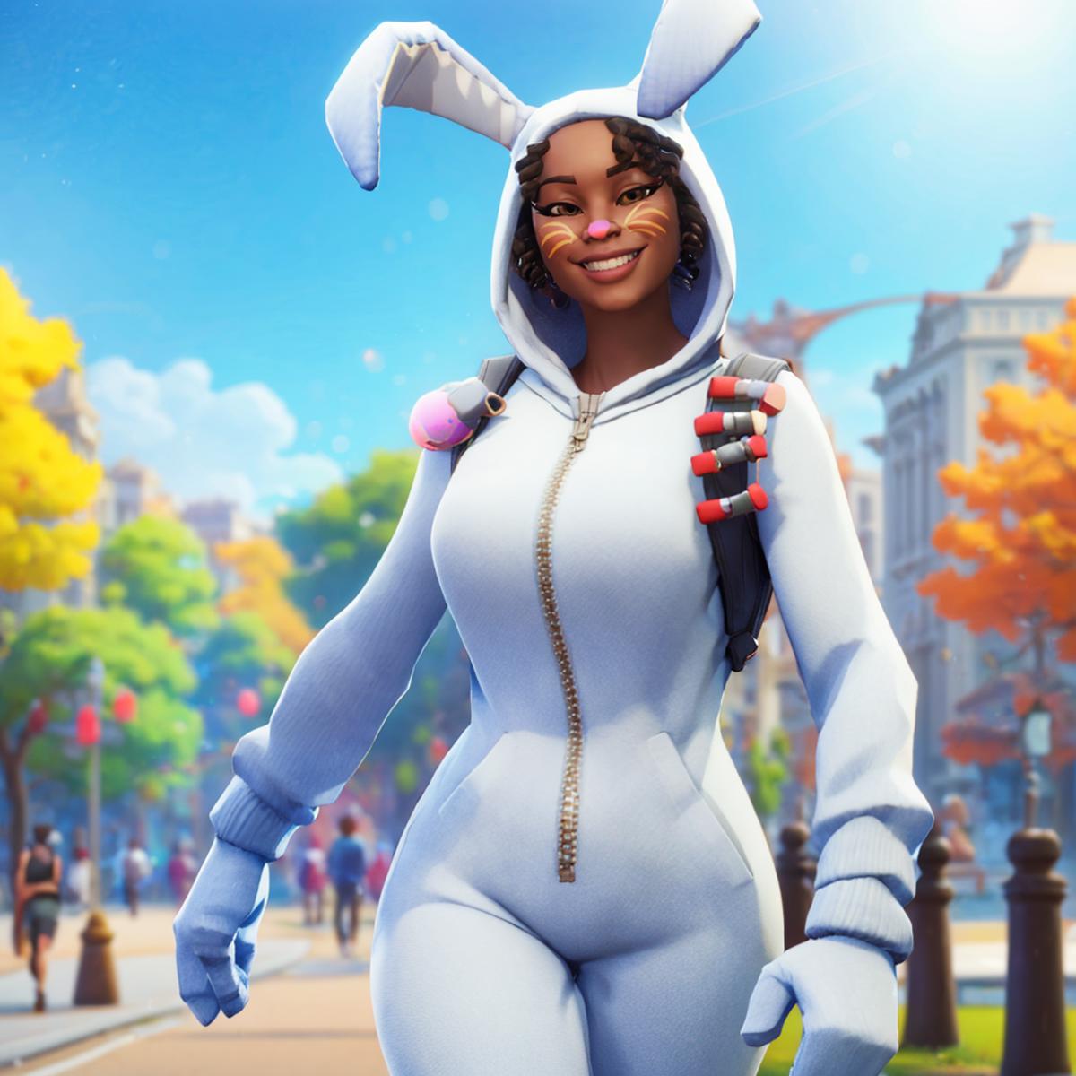 Bunny Brawler Luna (Fortnite) image by Bloodysunkist