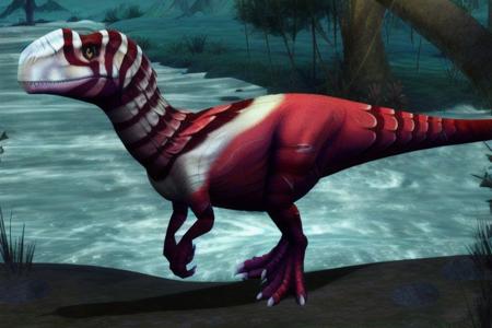 (masterpiece,best quality)),best res,good anatomy,cute,,ultra cute face,smiling,extremely detailed face,4k,happy, upper body,,detailed eyes,beautiful,,cute,very cute,, solo,tail,blushing,leaning,closer,tall,arms,standing,front view,cardinal,dinosaur,claws,dinosaur,