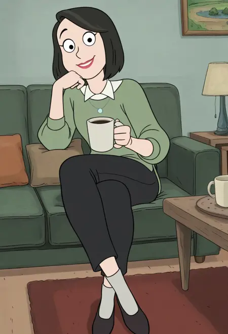 Mrs. Park / Winifred Park - We Bare Bears (Illustrious)