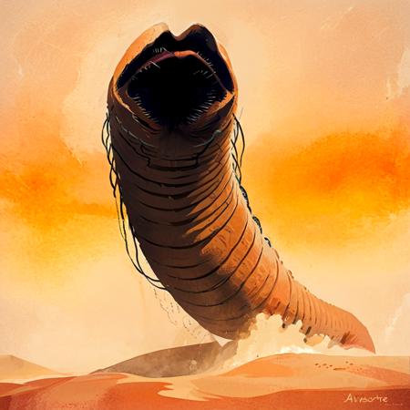 Sandworm - Dune (1984) (SDXL) V1