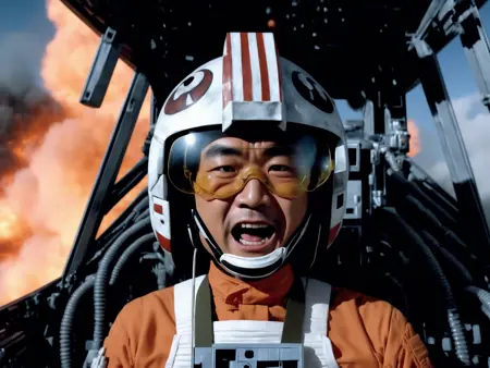 Star wars rebel pilot suit XL