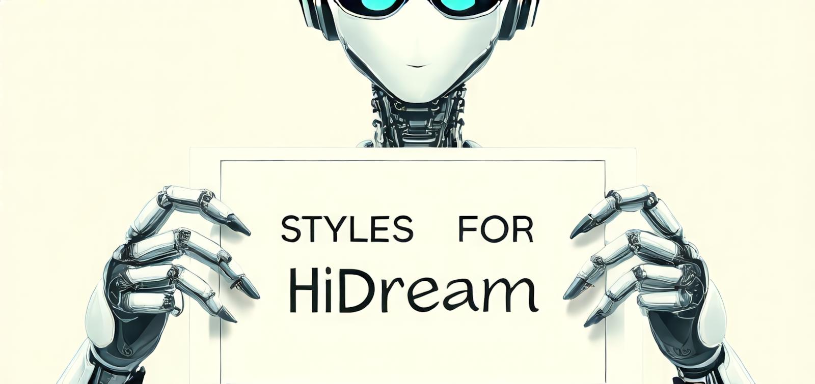 Styles for HiDream