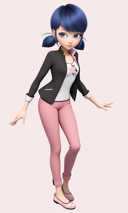 [ANIMAGINE/WAI-ILLUSTRIOUS] Marinette (3D Style) Render Dataset