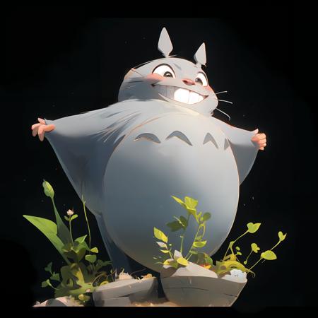 Totoro big smile