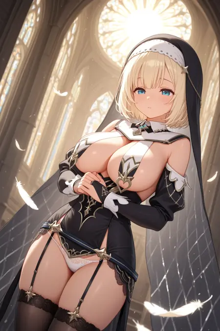 Yomi (Senran Kagura) - Nun/Swimwear and etc.