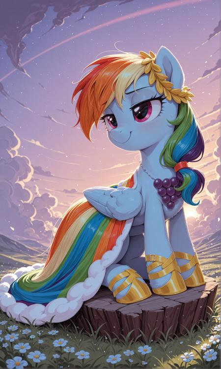 My Little Pony/MLP G4:Rainbow Dash /gala dress V1