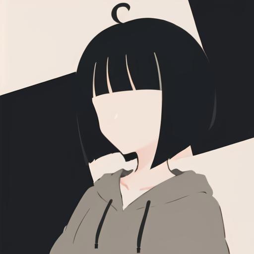 Minimalist Anime Style image by Bigos4