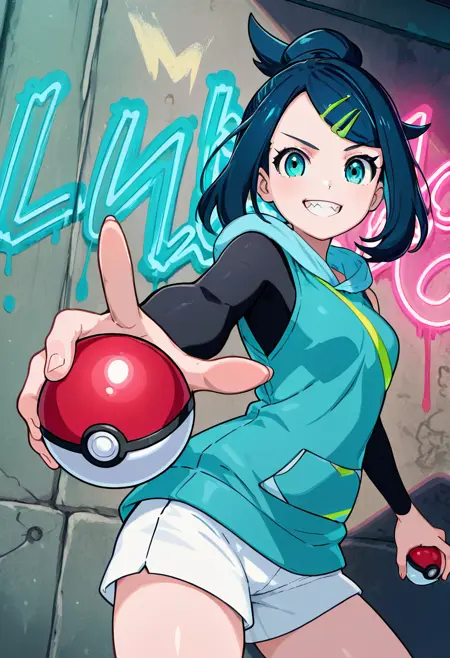 Liko: After Time Skip |  リコ (Pokemon Horizons Mega Voltage) [Illustrious]