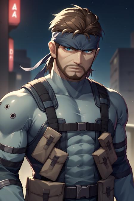 Solid Snake/ソリッド・スネーク (Metal Gear Solid) SDXL LoRA [Pony Diffusion] v1 (Pony Diffusion XL)