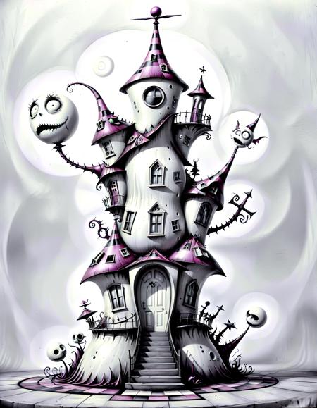 Tim Burton (Art Style) [SDXL] - Tim Burton (Painting Style) [SDXL], Stable  Diffusion LoRA