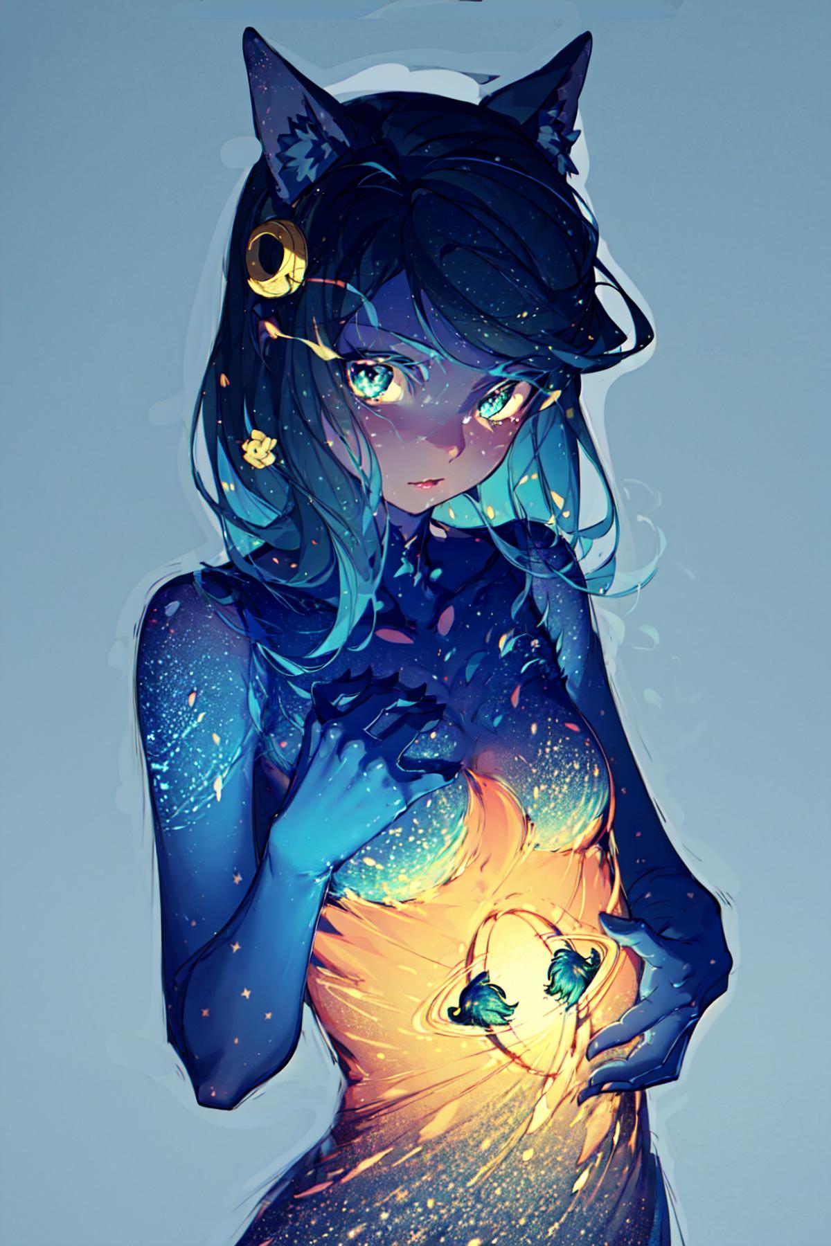 Starry Girl image by Eisthol