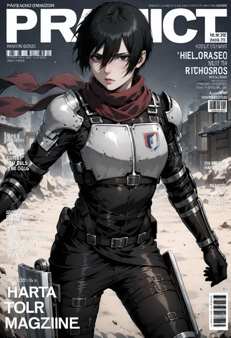 Mikasa Ackerman (ミカサ・アッカーマン) -  Attack On Titan - Adult