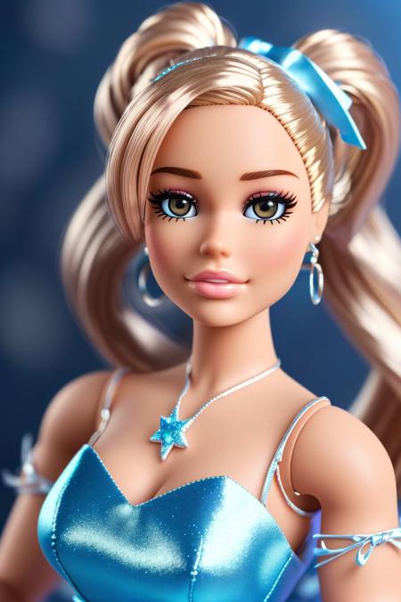 photo of a barbie_doll, looking like S017_BreckieHill, wearing a party dress, (blurry background:1.2), detailed background, (8k, RAW photo, DOF, best quality, ultra high res, photorealistic, masterpiece, ultra-detailed)