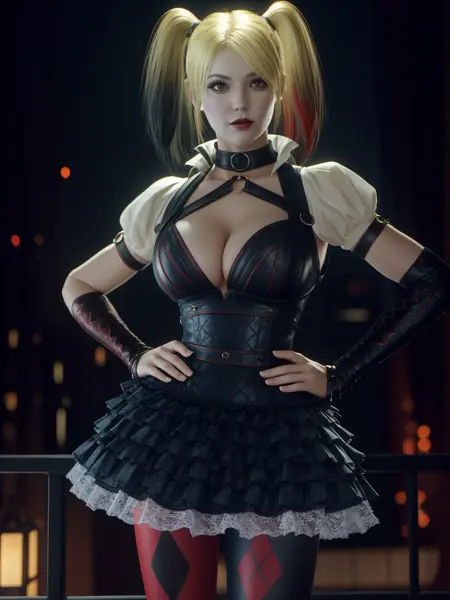 蝙蝠侠:阿卡姆骑士_哈莉·奎茵_Batman: Arkham Knight_Harley Quinn
