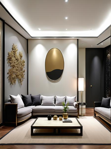 New Chinese style decoration SDXL