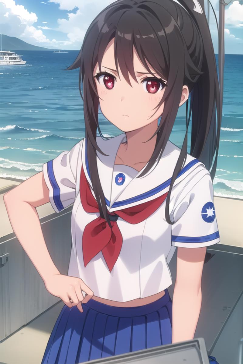 Mashiro Munetani (宗谷 ましろ) - High School Fleet (ハイスクール・フリート) image by nochekaiser881