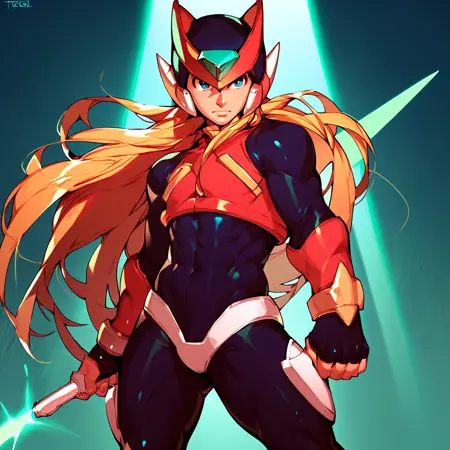Zero (Mega Man Zero)- (Pony)