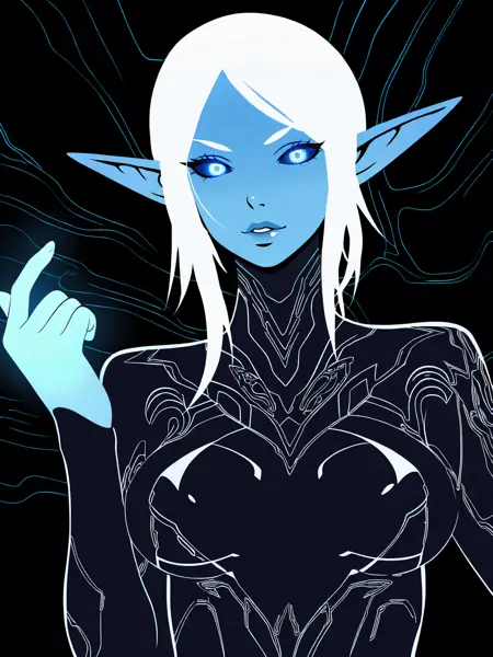 Glaze - by EDG (NoobAI 1.1 base)