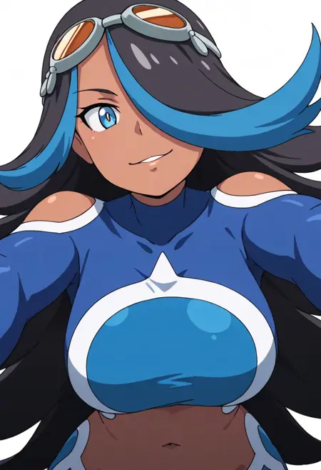 Shelly: Aqua Admin | イズミ (Pokémon Alpha Sapphire) [Illustrious & Pony]
