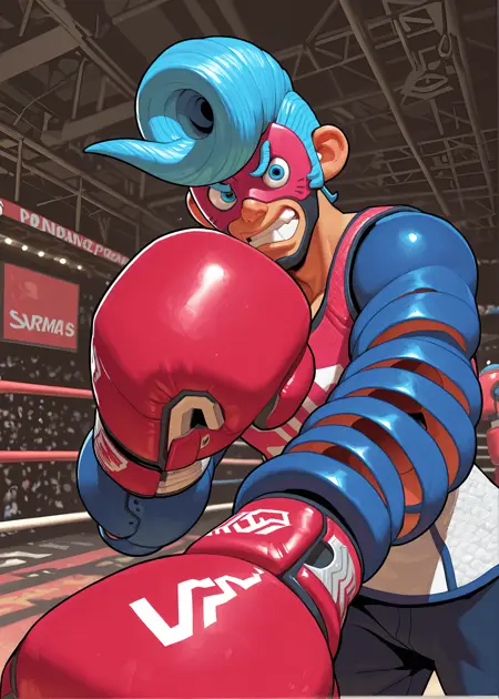 Spring Man - Nintendo's ARMS