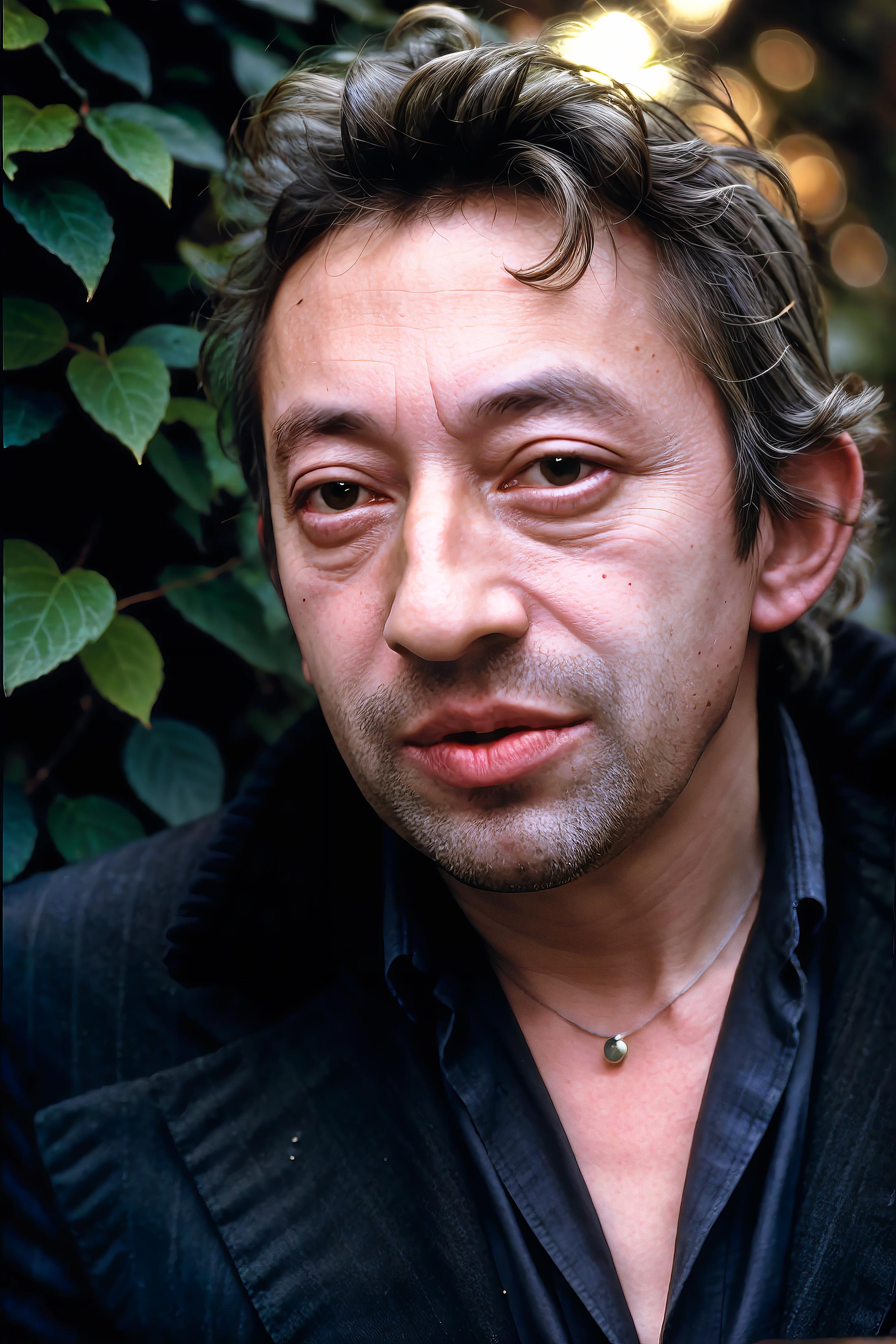 Serge Gainsbourg image by Cyberdelia