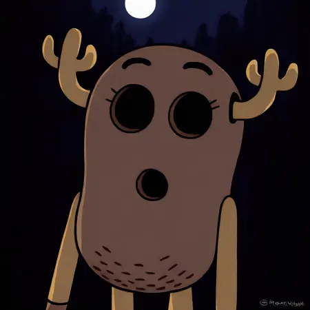 ANTHROPOMORNPHIC PEANUT - TAWOG [ILLUST]