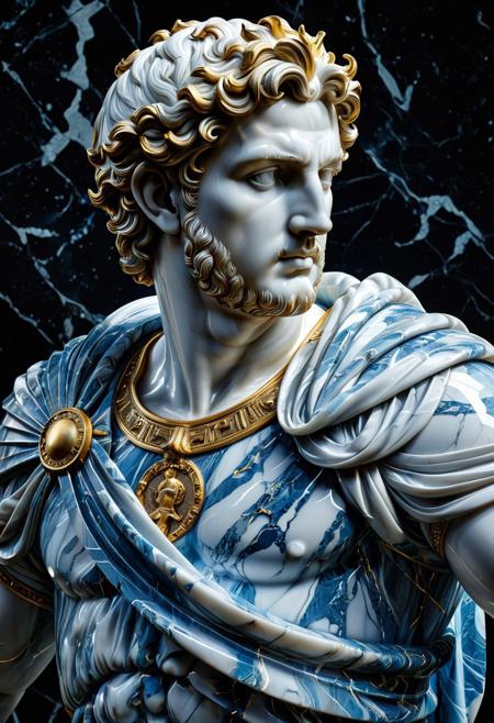 Excellent quality, masterpiece, high resolution, intricate and detailed,
(cs-cr1stal-v2:1.2),
figure composed of a single huge brilliant, sculpture of a (atlante farnese:1.1) in white and blue liquid marble, translucent, gold veins,
translucent, ethereal, majestic, detailed digital art, close-up, ground shot,
dark background,