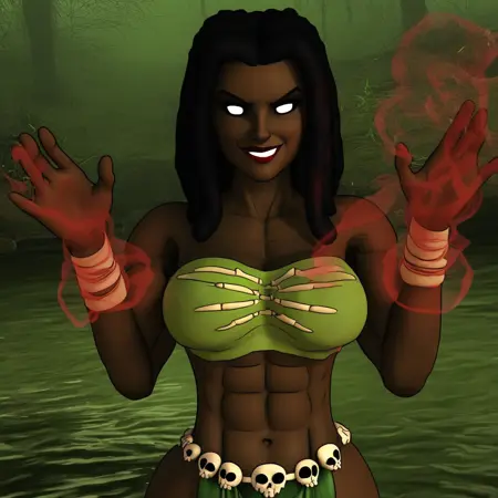 The Mad Witch from Hero Tales