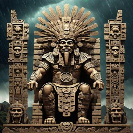 aztec soceity , At the zenith of the religious hierarchy stood the king, aided by two high priests: Quetzalcoatl totec tlamacazqui, responsible for the Huitzilopochtli cult, and Quetzalcoatl tlaloc tlamacazqui, overseeing the cult venerating the rain god Tlaloc