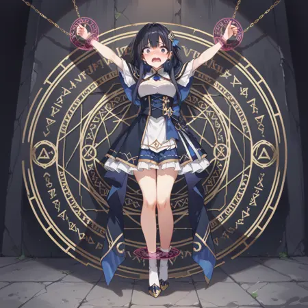 [PonyXL] Restrained Magic Circle