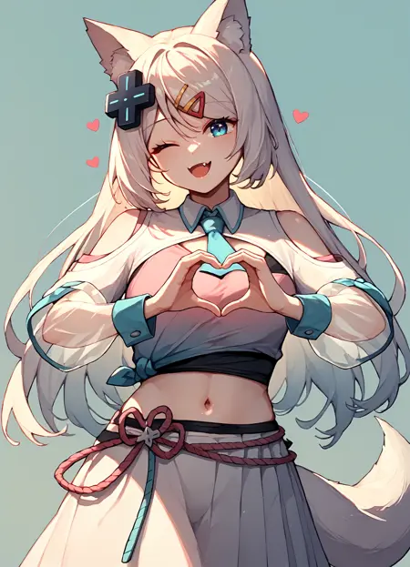 [PONY] VTuber Meridian - 浠 Mizuki (2 in 1)