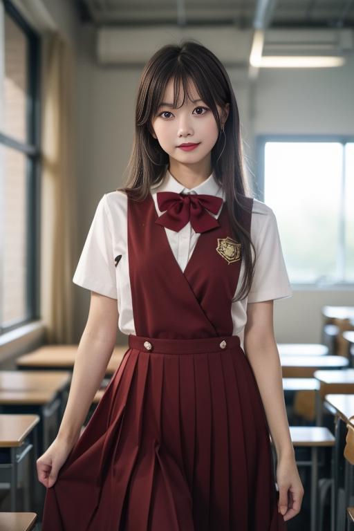 A simple school uniform一件简单的校服 image by Thxx