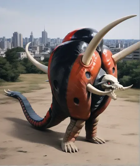 円盤生物ブラックエンド(ウルトラマンレオ)