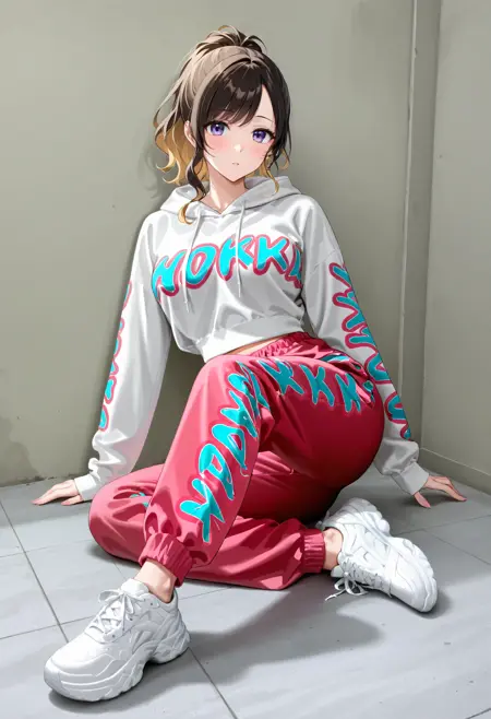 Graffiti Sweatpants & Hoodie