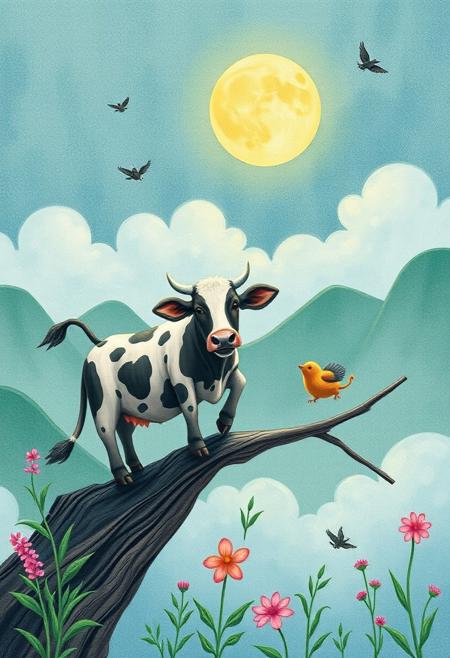 On the Ning Nang Nong
Where the Cows go Bong!
and the monkeys all say BOO!
There's a Nong Nang Ning
Where the trees go Ping!
And the tea pots jibber jabber joo.
On the Nong Ning Nang
All the mice go Clang
And you just can't catch 'em when they do!
So its Ning Nang Nong
Cows go Bong!
Nong Nang Ning
Trees go ping
Nong Ning Nang
The mice go Clang
What a noisy place to belong
is the Ning Nang Ning Nang Nong! !