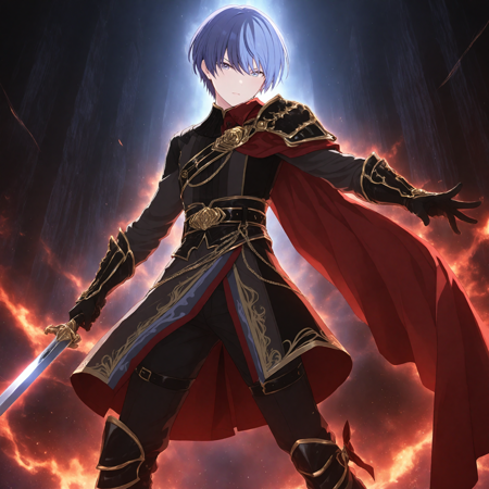 Chevalier Noir (Aoyagi Toya) / Project SEKAI ObsessionIllustrious