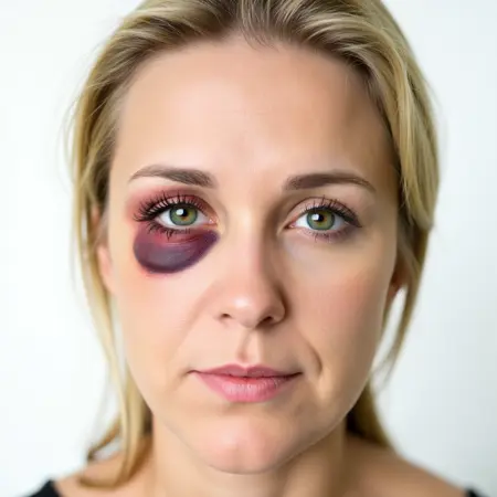 Bruise Makeup SFX style (cinematic photography) F1D